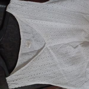 Women white  top